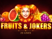 Fruits & Jokers: 20 Lines